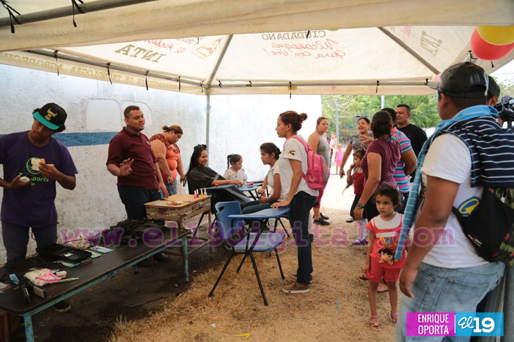 Realizan jornada de convivencia y civismo en barrio Domitila Lugo
